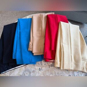 Bundle of 5 Talbots Hampshire Ankle pants size 6P